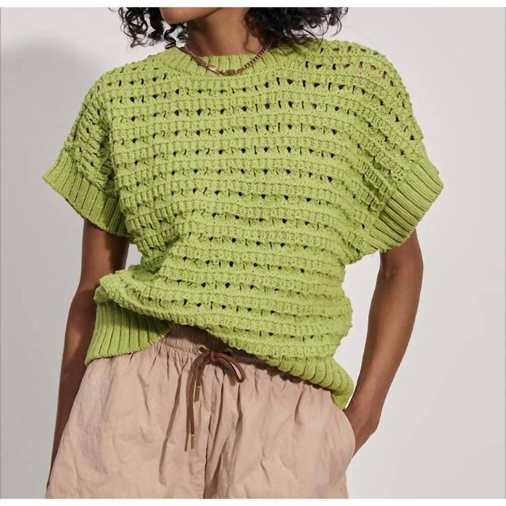 NEW VARLEY filmore knit in limeade